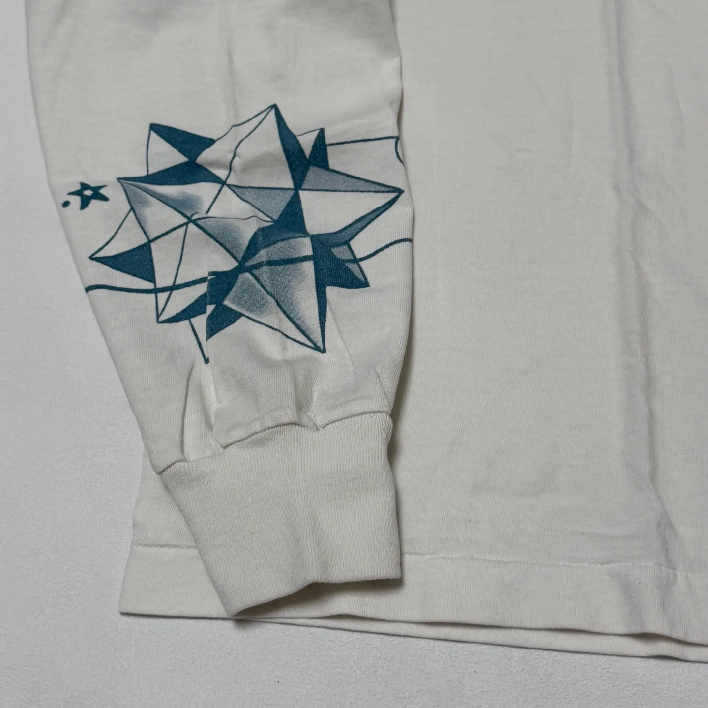 More details SAINT Mxxxxxx × Dr. Woo DW_LS TEE/TATTOO/WHT Dr.Woo joint model TATOO tattoo long sleeve off-white S-XL
